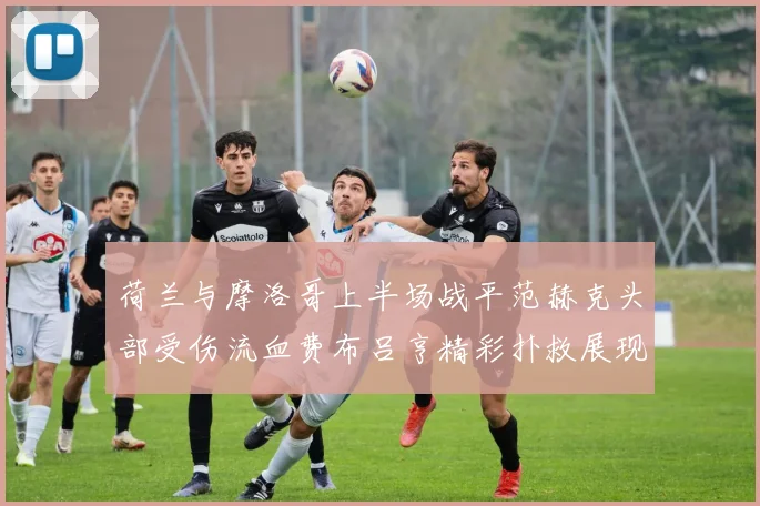 荷兰与摩洛哥上半场战平范赫克头部受伤流血费布吕亨精彩扑救展现实力